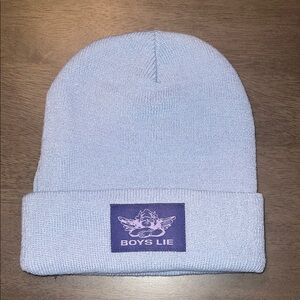Boys Lie Sky Blue Knit Beanie